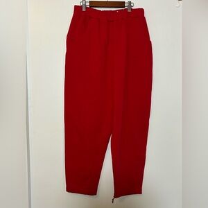 Vintage Pacer red jogger sweatpants